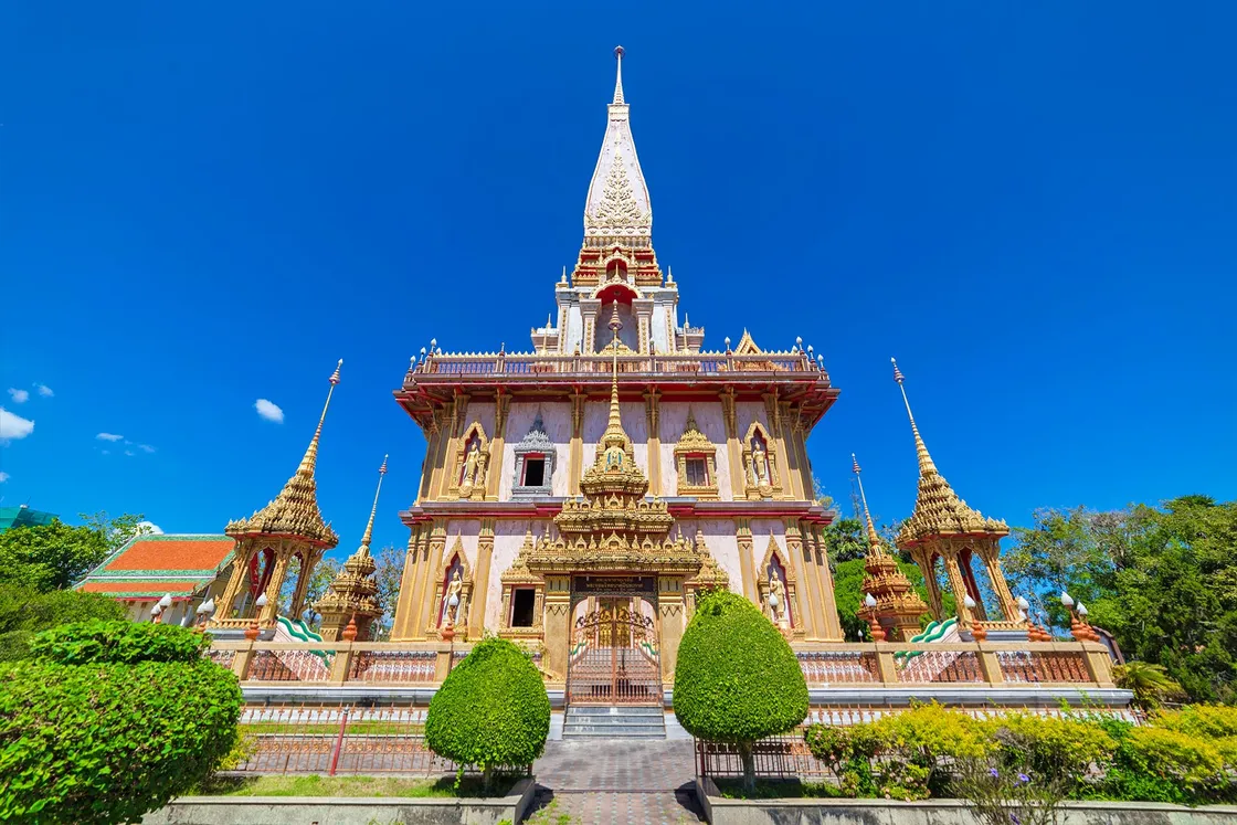 Phuket Şehir Turu Program A — Chalong Tapınağı